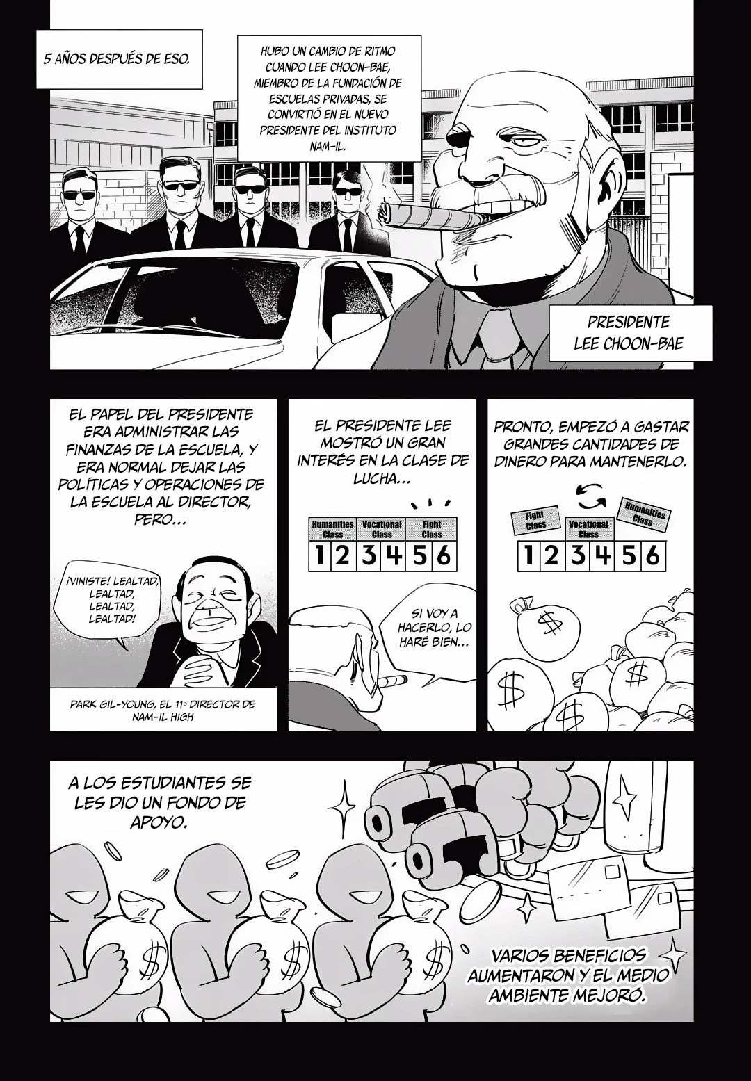 Aula de Lucha 3 > Capitulo 46 > Page 61